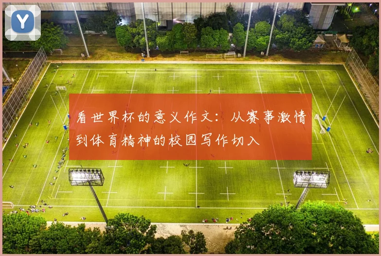 看世界杯的意义作文:从赛事激情到体育精神的校园写作切入